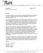 Letter of Appreciation from ARC of Amador to Webcentric